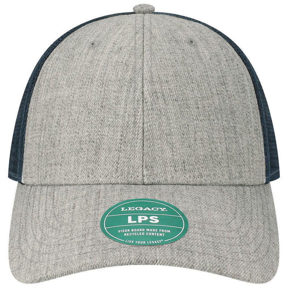 Heather Grey/ Navy
