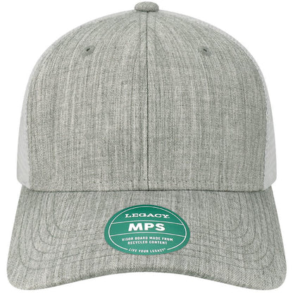 Melange Grey/ White