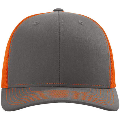 Charcoal/ Orange