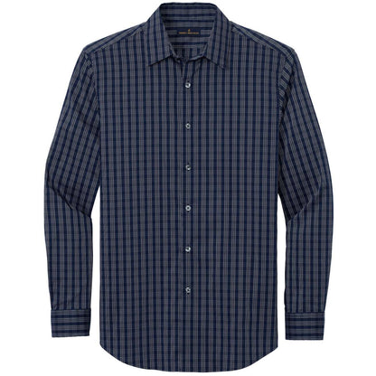 Navy Blazer/ White Grid Check