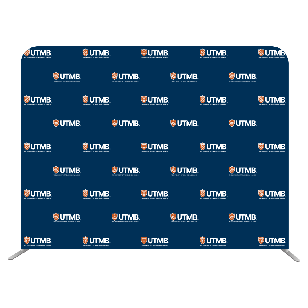 8'W x 72"H EuroFit Straight Wall Kit (Recycled Polyester Knit)