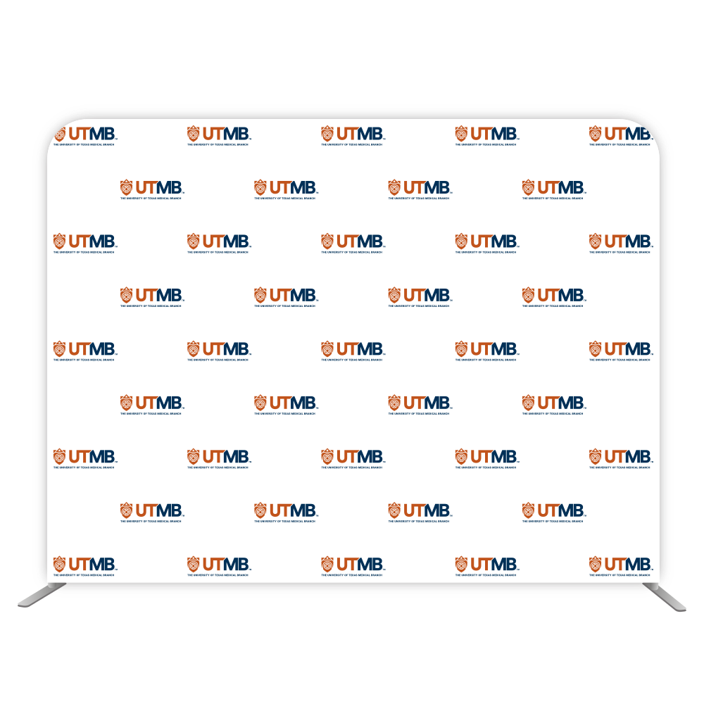 8'W x 72"H EuroFit Straight Wall Kit (Recycled Polyester Knit)
